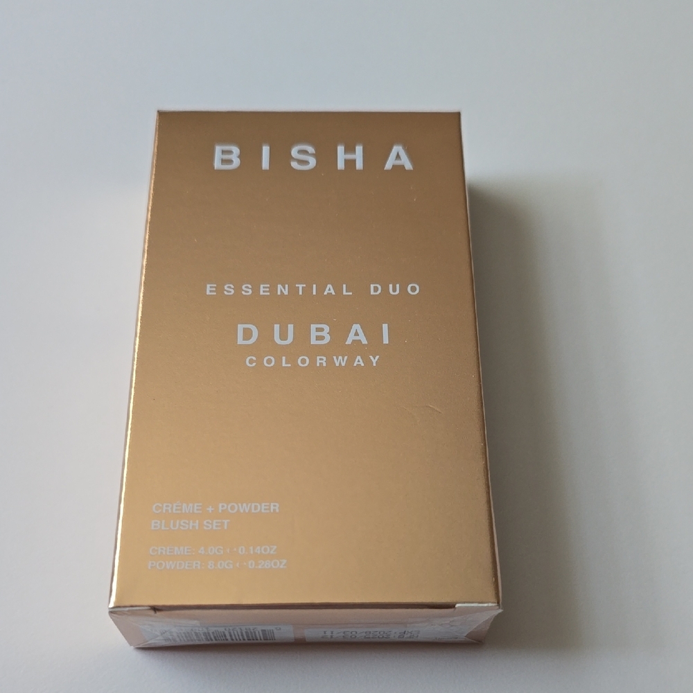 BISHA Essential Duo Blush Dubai Colorway Ceme & Powder Set